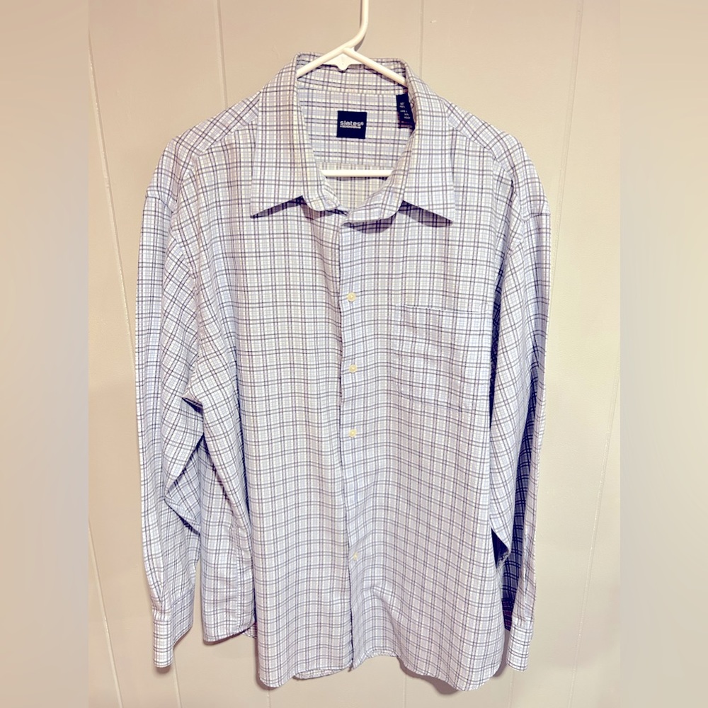XL Men’s Slates a Dockers Brand - Buttoned Down Casual Dress Shirt